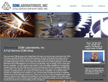 Tablet Screenshot of edmlabs.com